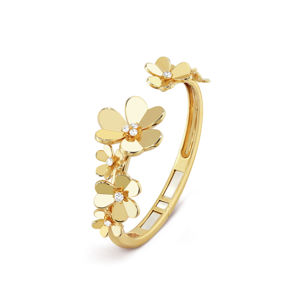 18K Frivole Seven Flowers Bracelet