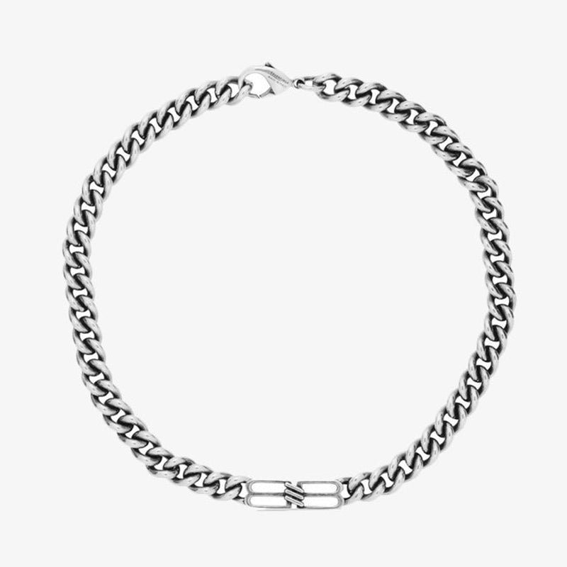 18K Balenciaga Icon Chain Necklace
