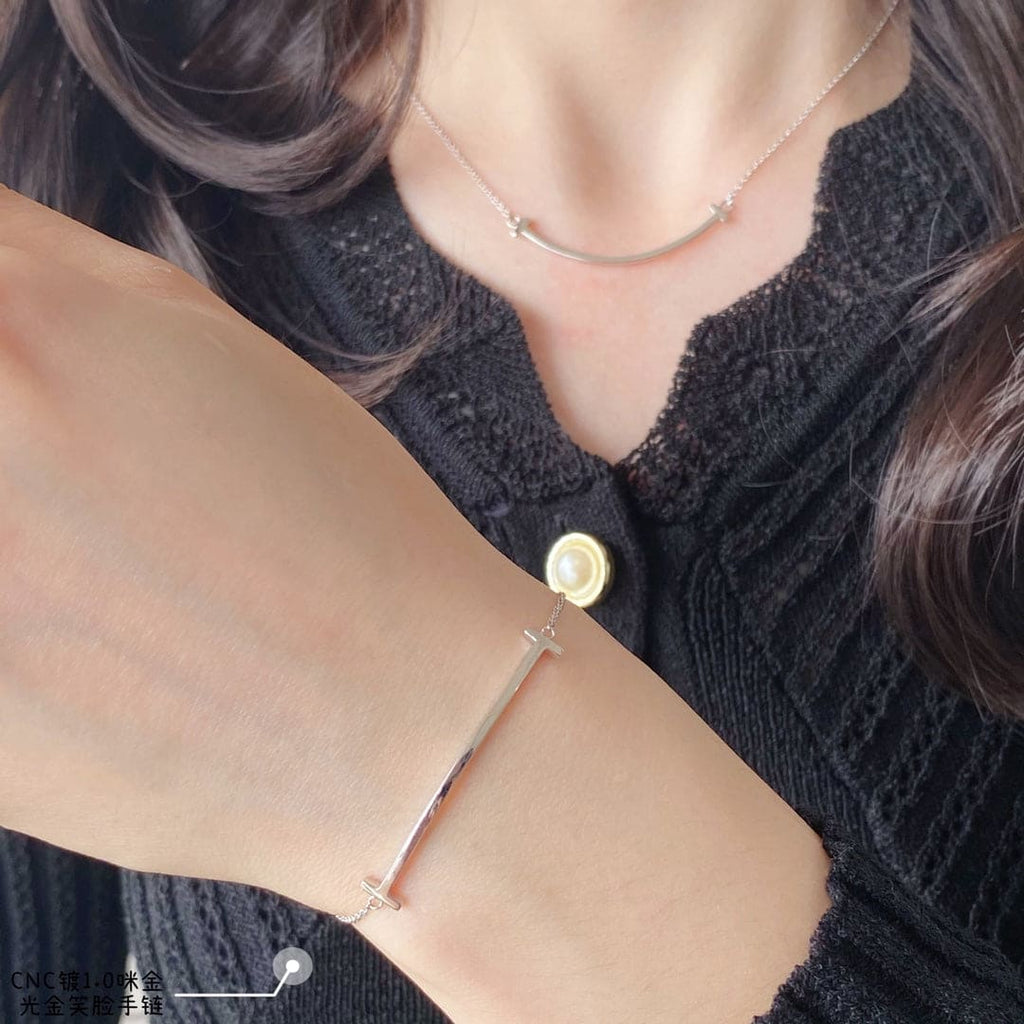 18K Tiffany Smile Bracelet