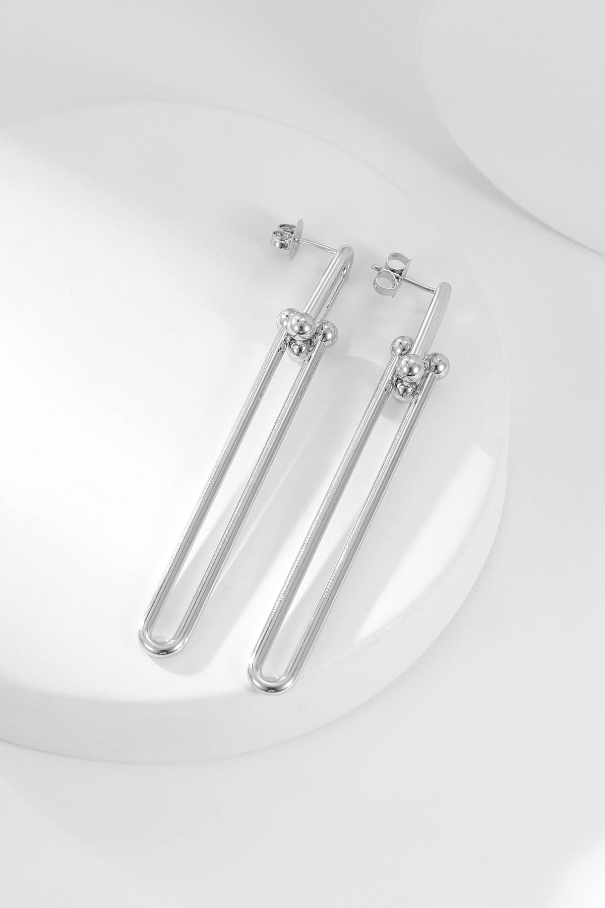 Tiffany Hardwear Long Drop Earrings