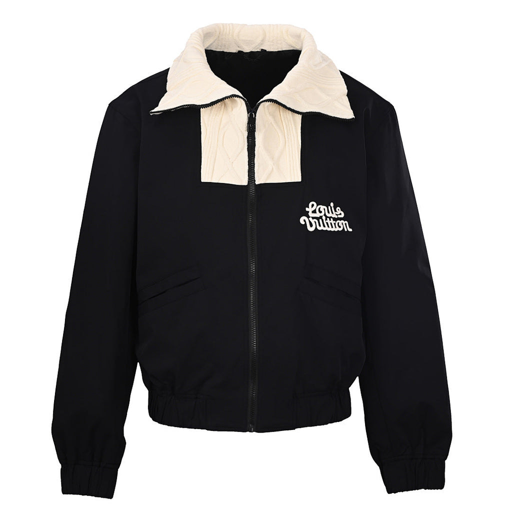 Louis Vuitton Cable-Knit Collar Belted Jacket - product image