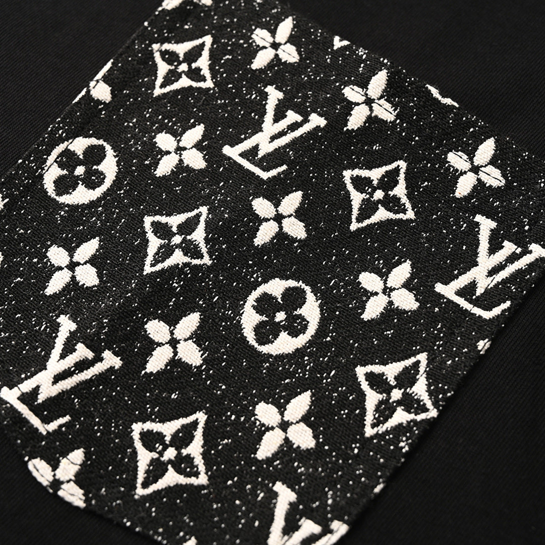 Louis Vuitton Chain-Detail Denim Pocket Short-Sleeve T-Shirt - product image 5