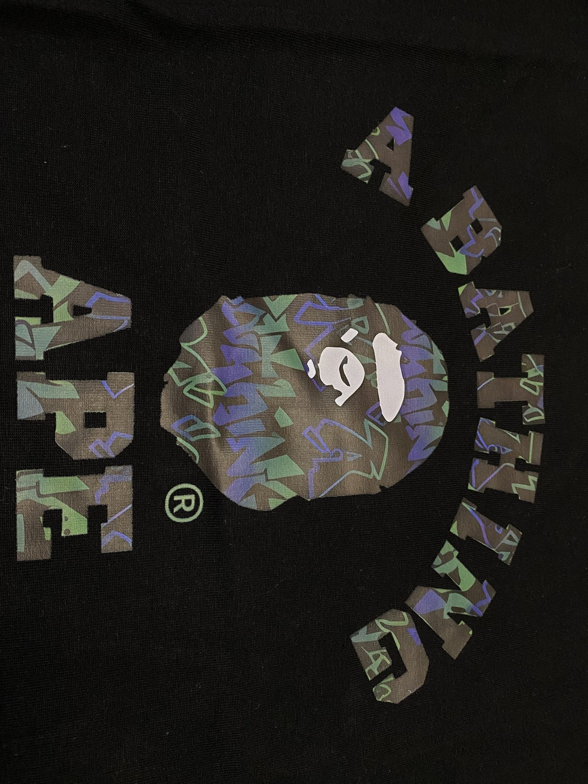 BAPE Front Graphic T-Shirt — detail
