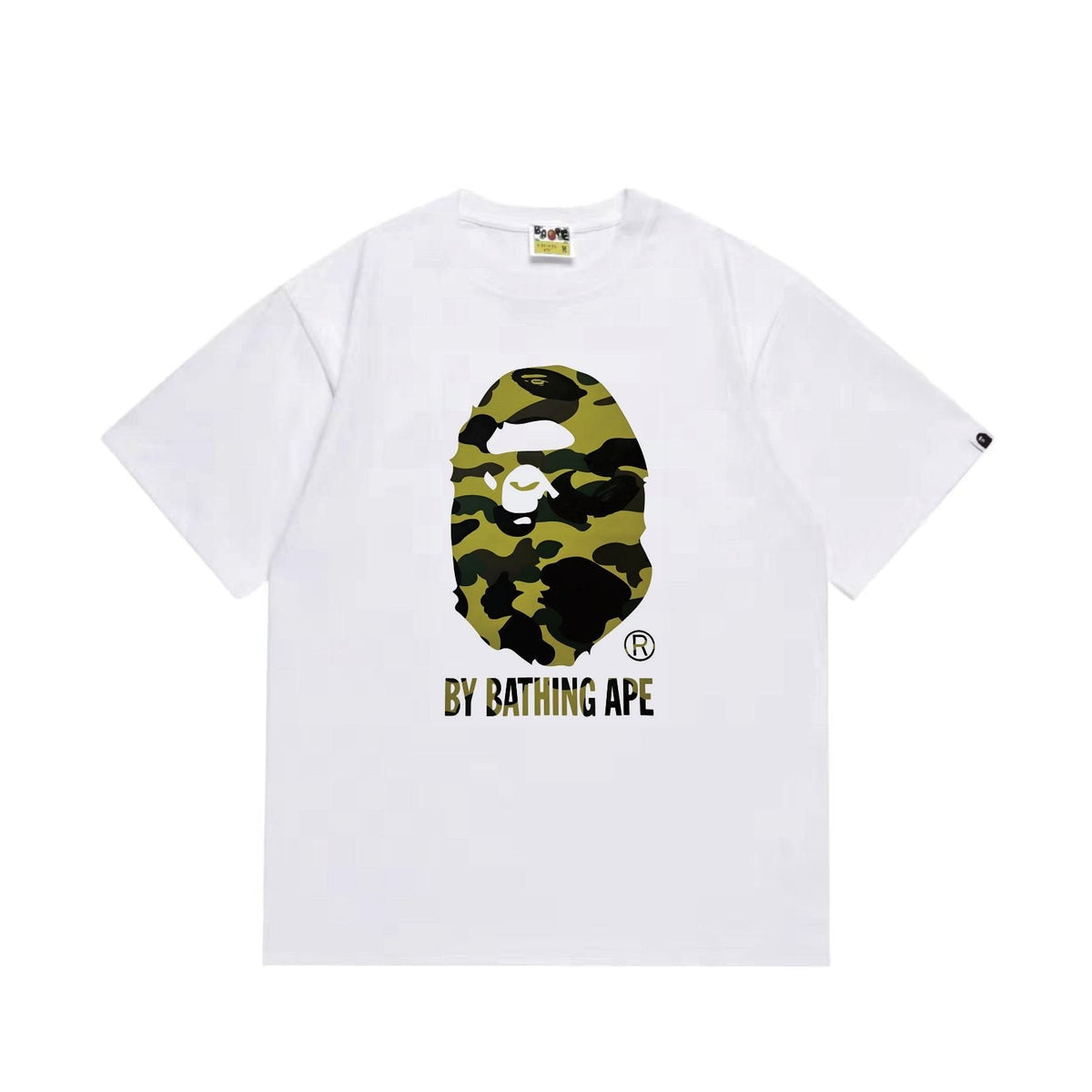 BAPE Camo Head Graphic Short-Sleeve T-Shirt — hero