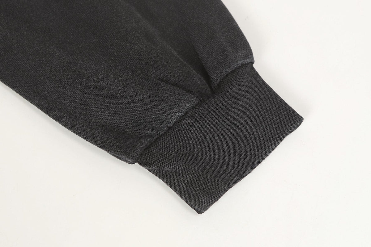 Godspeed Washed Black Rock Graphic Long-Sleeve T-Shirt — detail