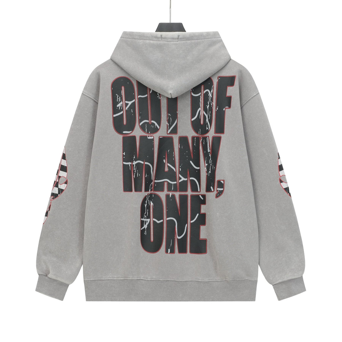 Godspeed Washed Rock Graphic Hoodie — back