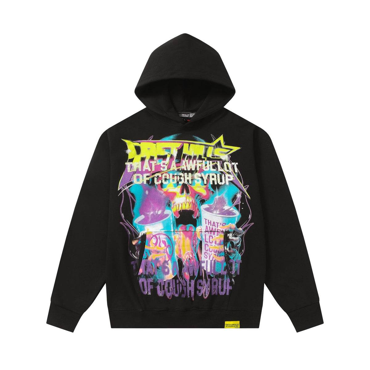 THAT'S A AWFUL LOT OF COUGH SYRUP Rising Star Graphic Hoodie — hero