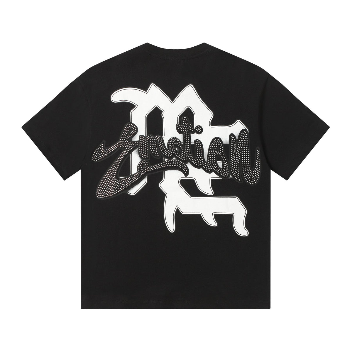 MIXED EMOTION Cherub Graphic T-Shirt — back