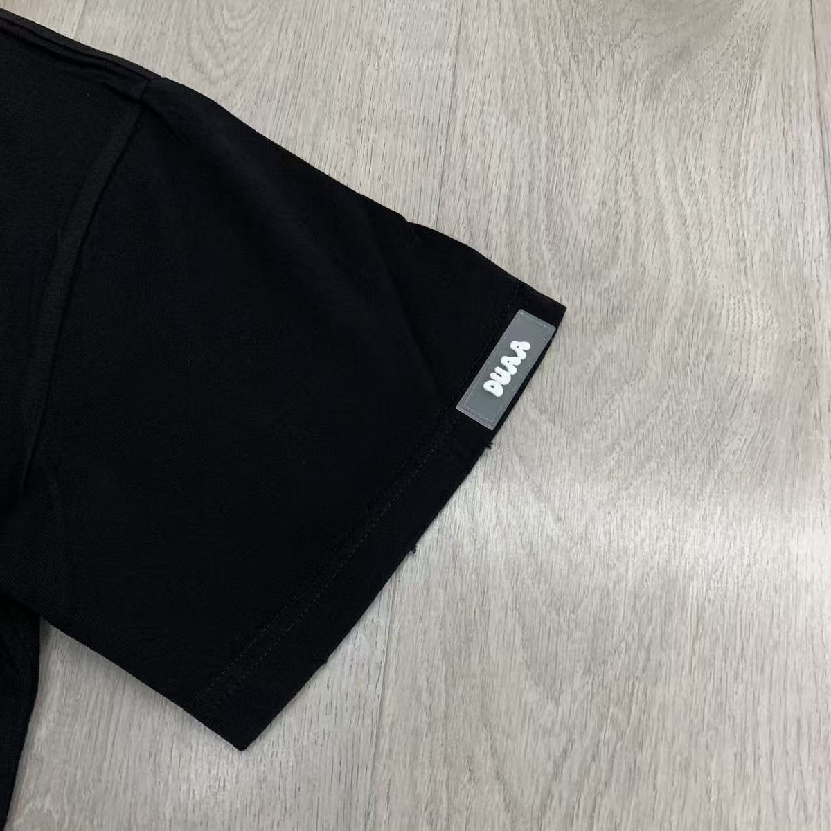 Rough Play DUAA Global Run Club Graphic T-Shirt — fabric_closeup