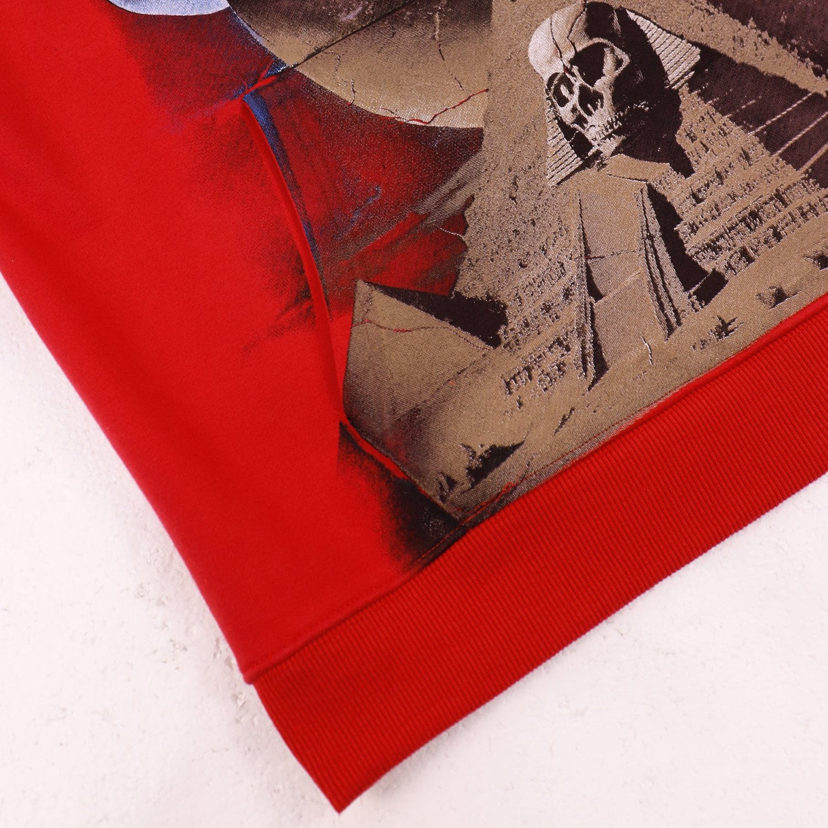 Godspeed Victory Toast Skull Graphic Hoodie — detail