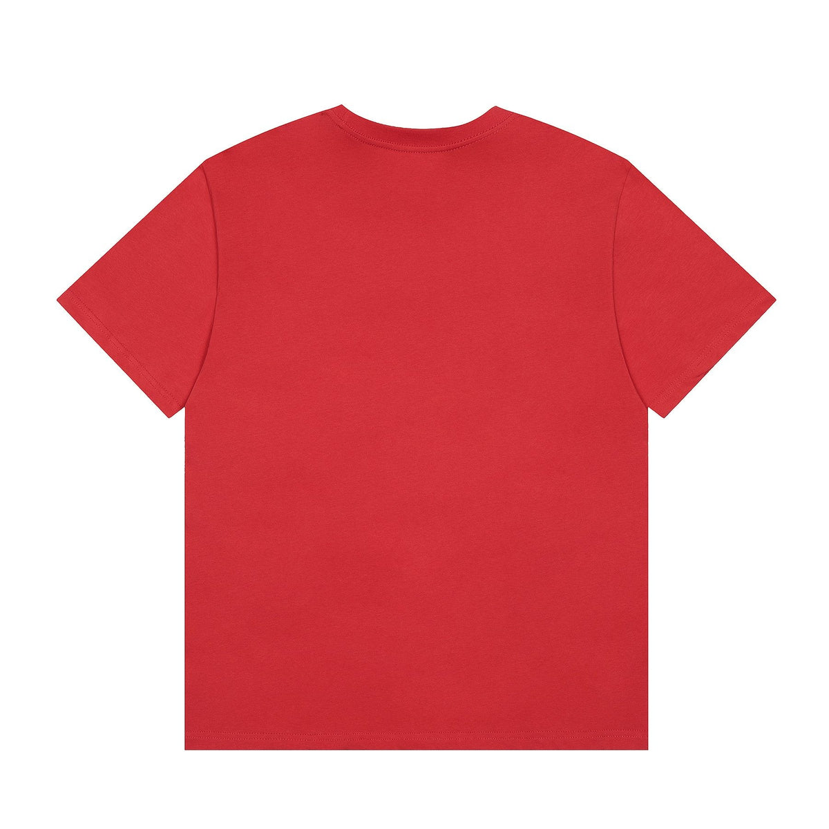 Sp5der Yellow Western Graphic Red T-Shirt — back