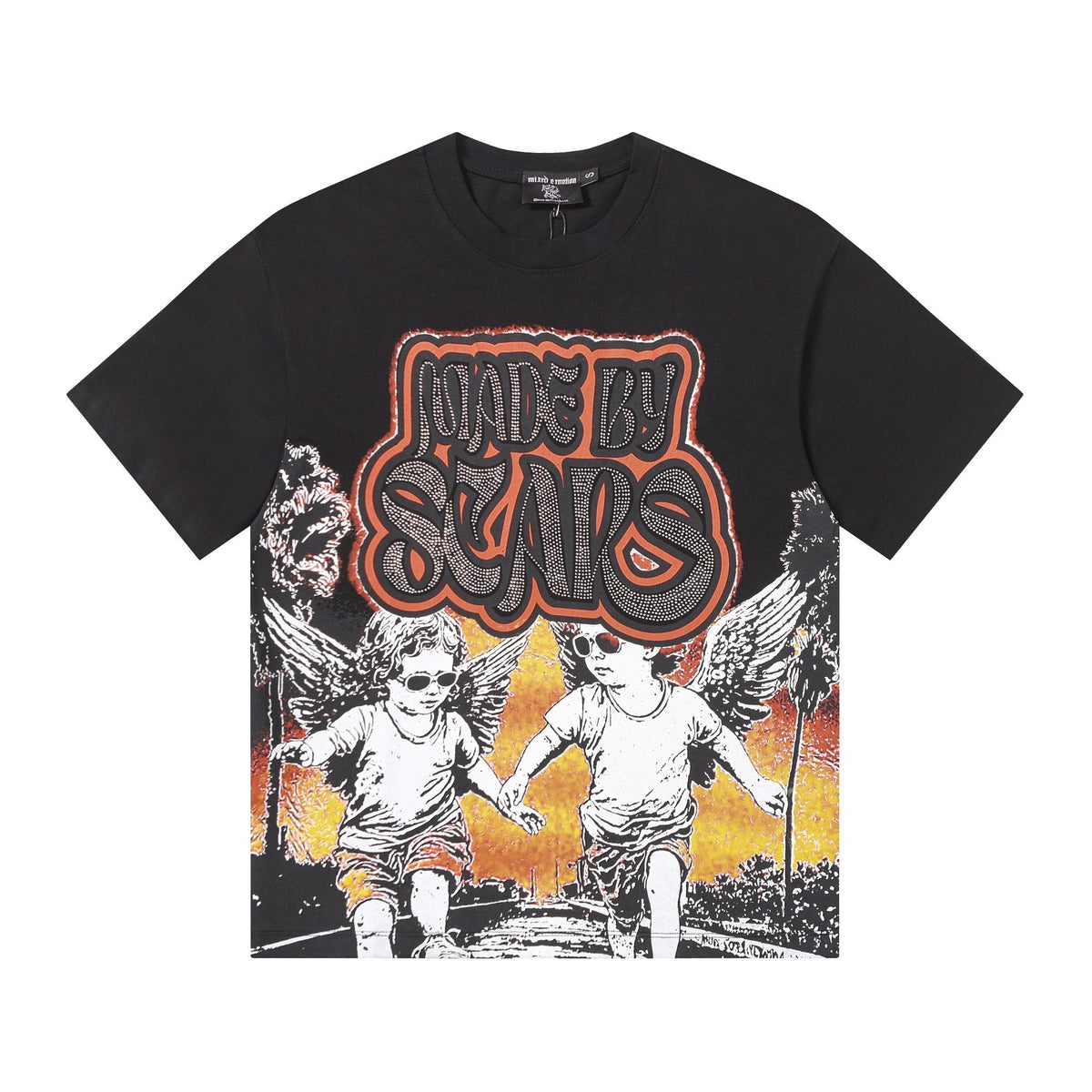 MIXED EMOTION Godspeed Graphic Short-Sleeve T-Shirt — hero