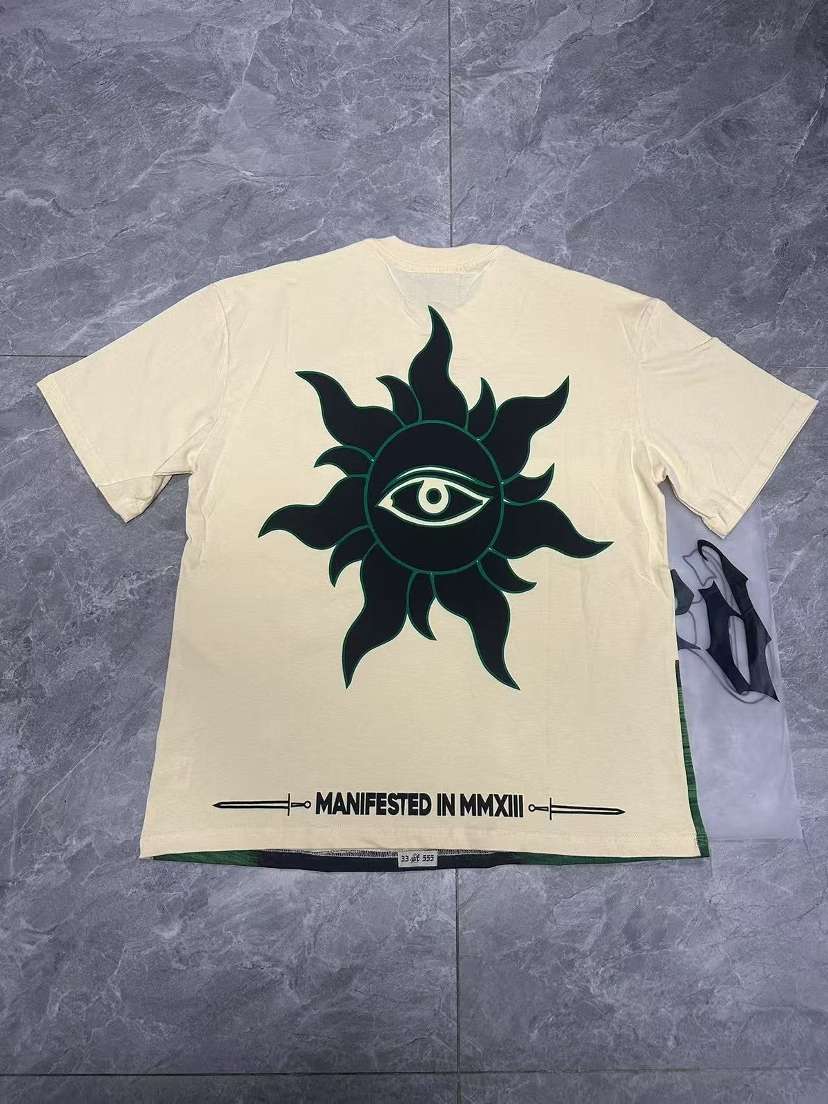 Godspeed Statue of Liberty Sun Eye Short-Sleeve T-Shirt — context