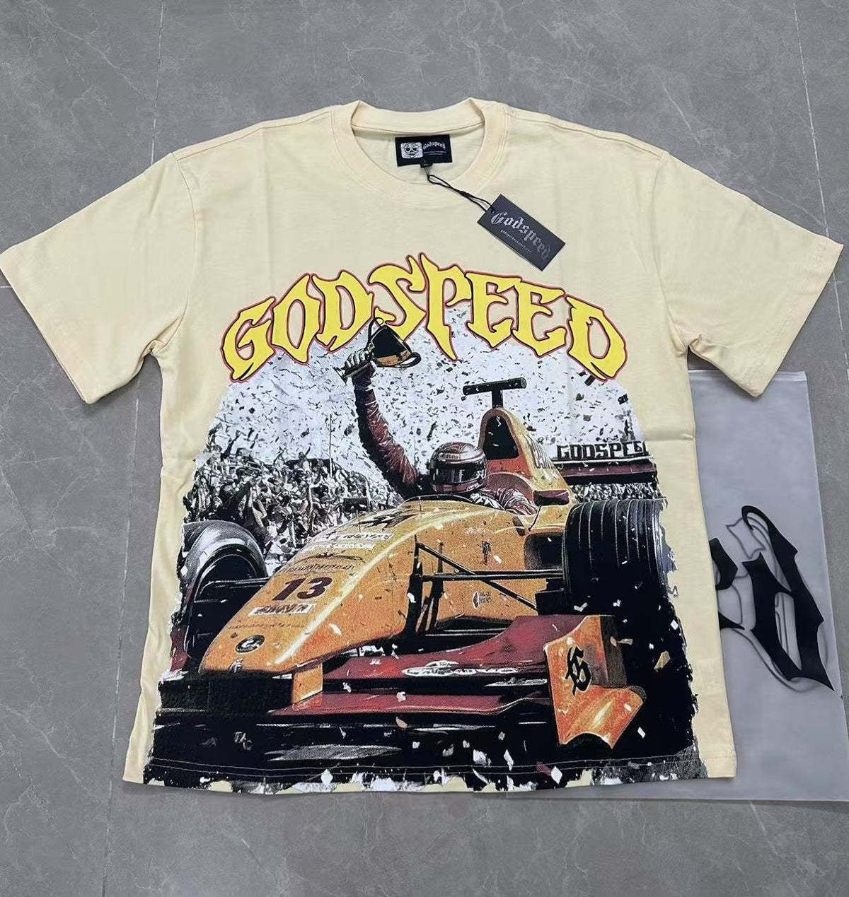 Godspeed Racing Graphic T-Shirt — front