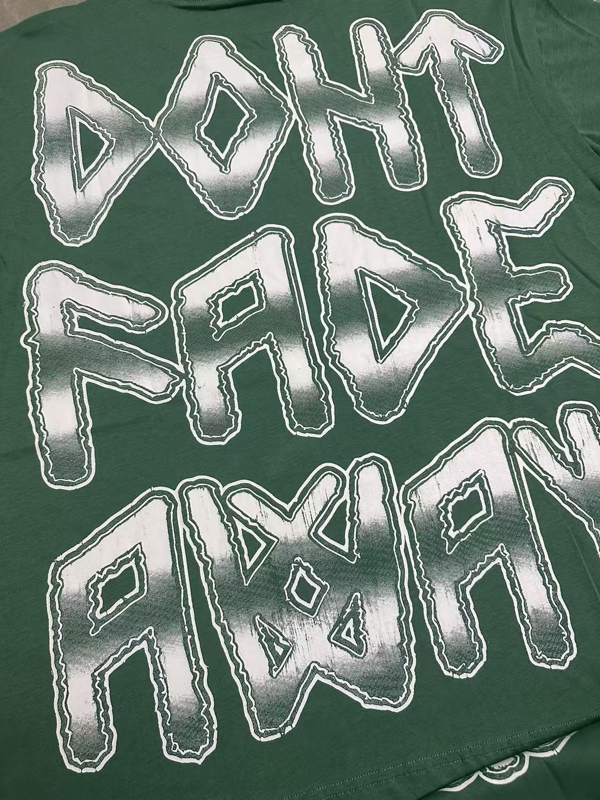Godspeed Don’t Fade Away Graphic T-Shirt — detail
