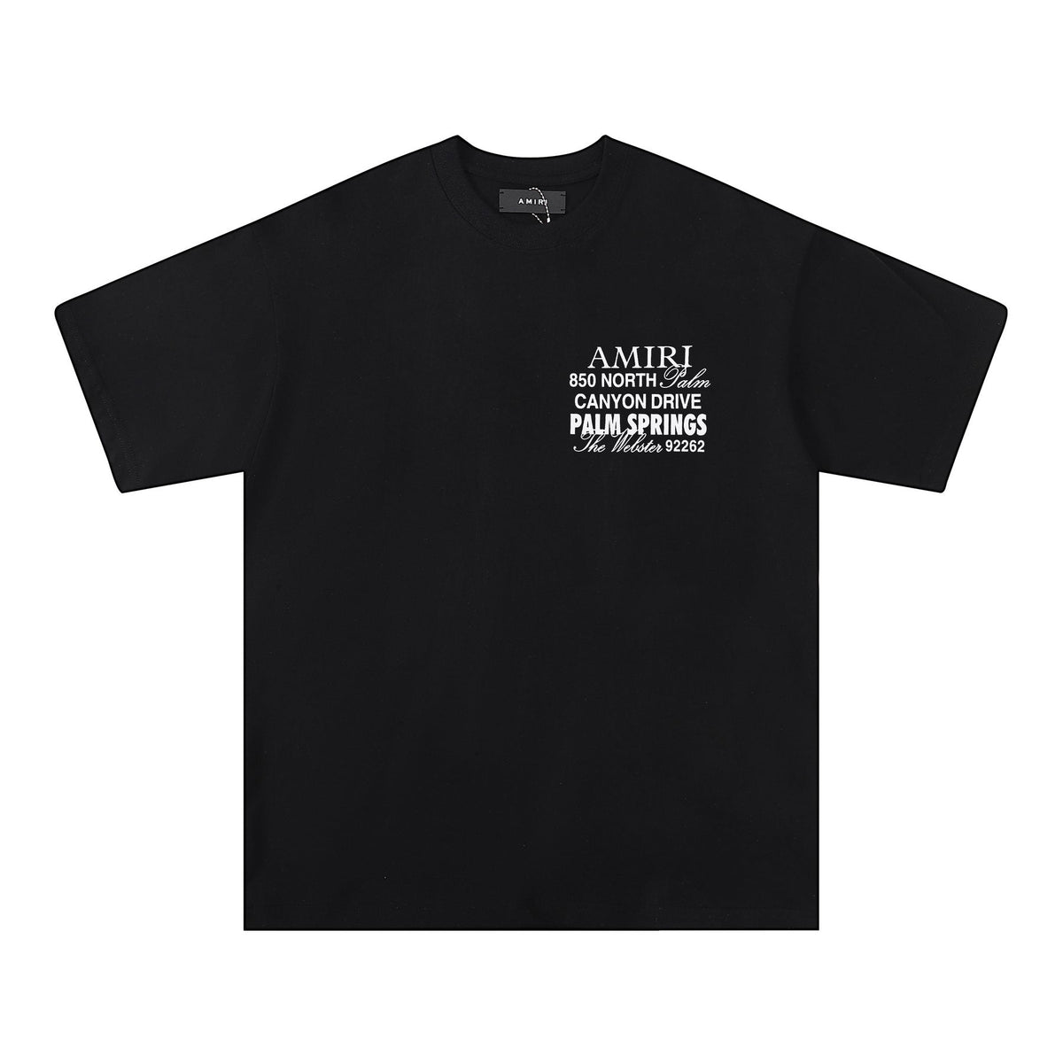 AMIRI Pink Bone Graphic T-Shirt — front