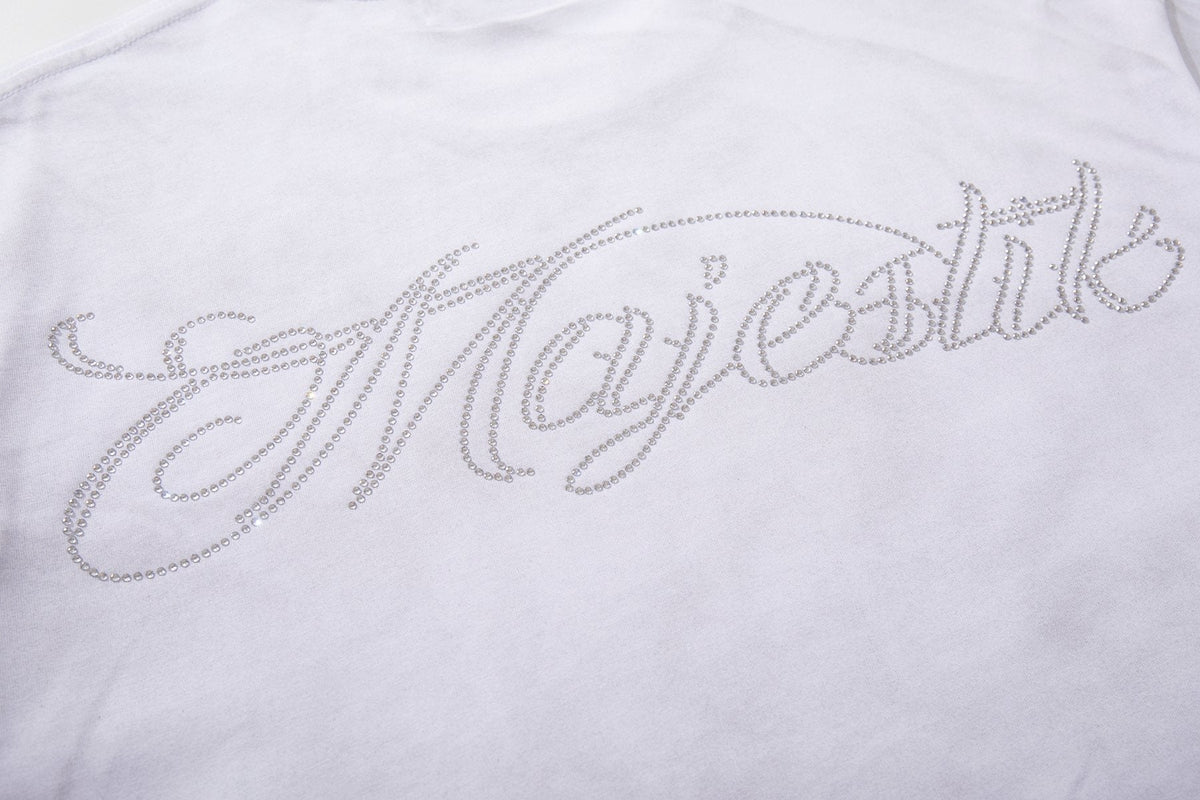 MAJESTIK Eagle Football Graphic Short-Sleeve T-Shirt - White — detail