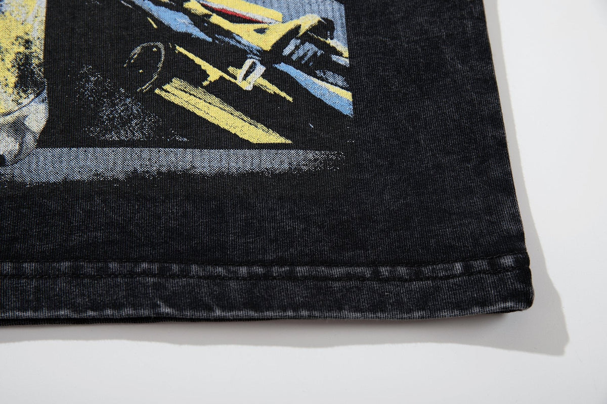 MAJESTIK Racing Graphic T-Shirt — detail
