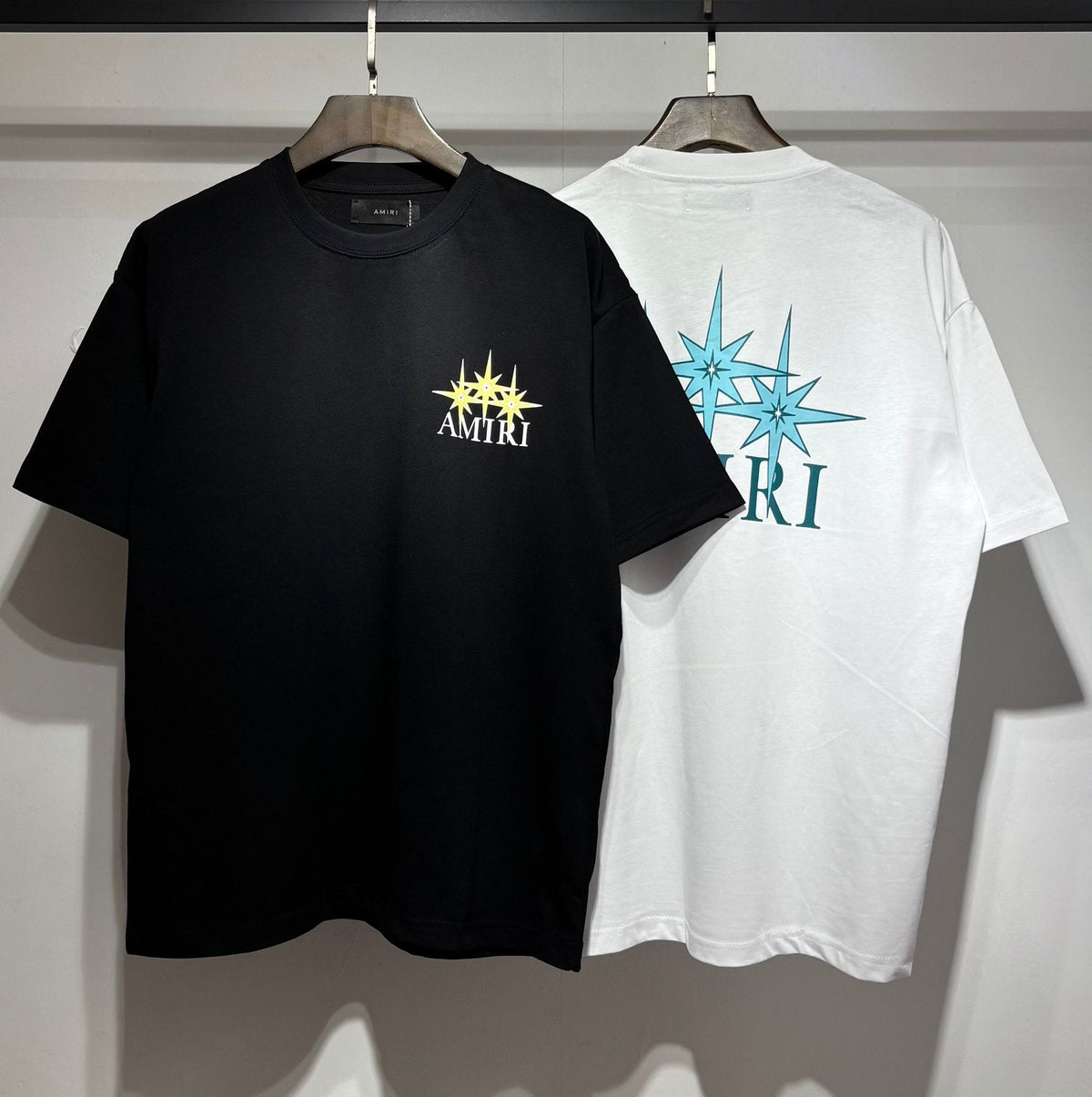 AMIRI Front & Back Graphic T-Shirt — comparison