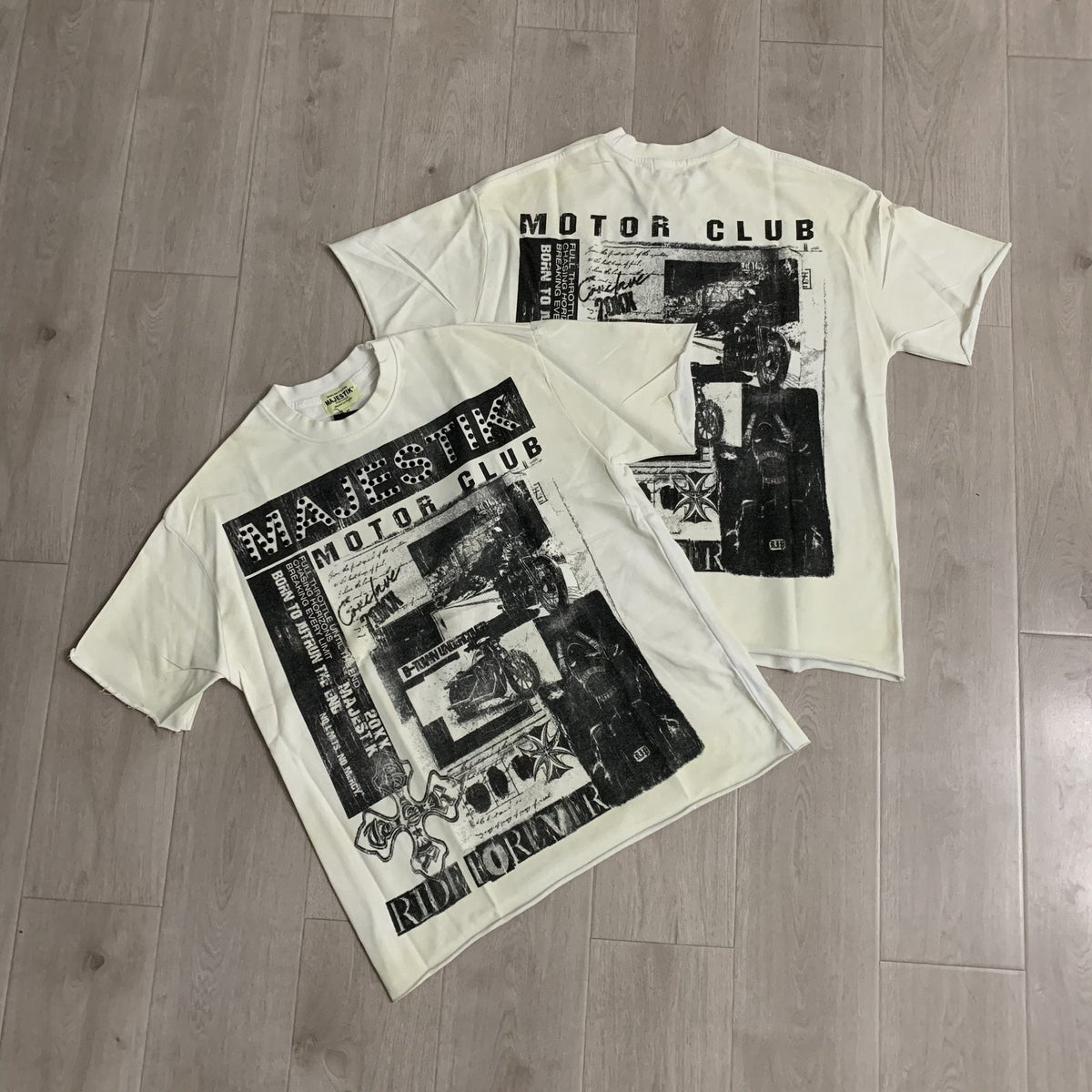 MAJESTIK Motor Club Graphic T-Shirt — context