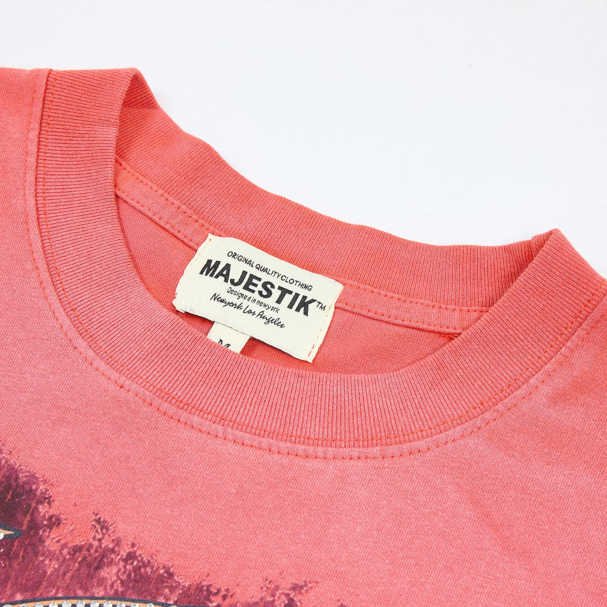 MAJESTIK Western UFO Graphic T-Shirt — neck_label