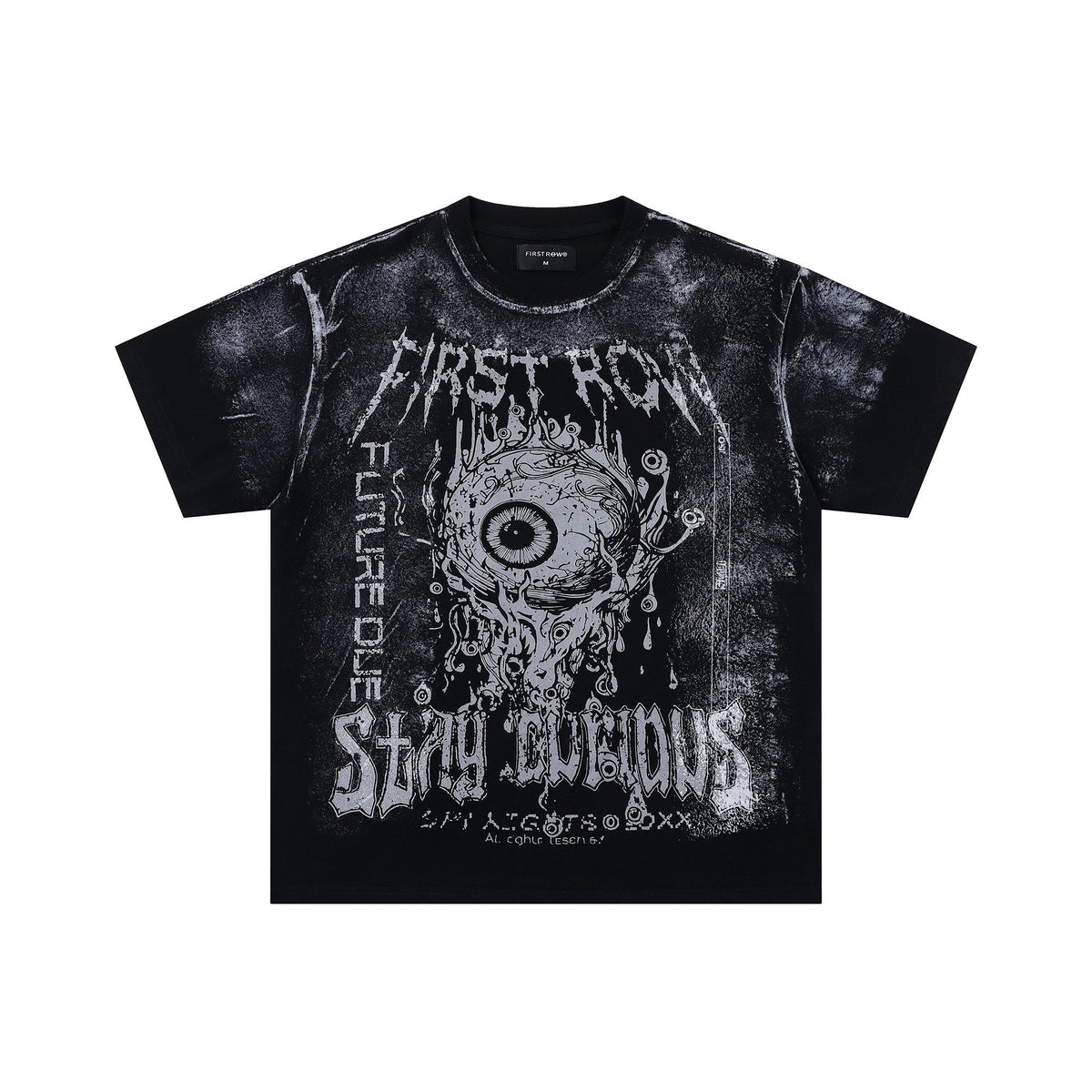 FIRST ROW Stay Curious Eyeball Graphic T-Shirt — hero