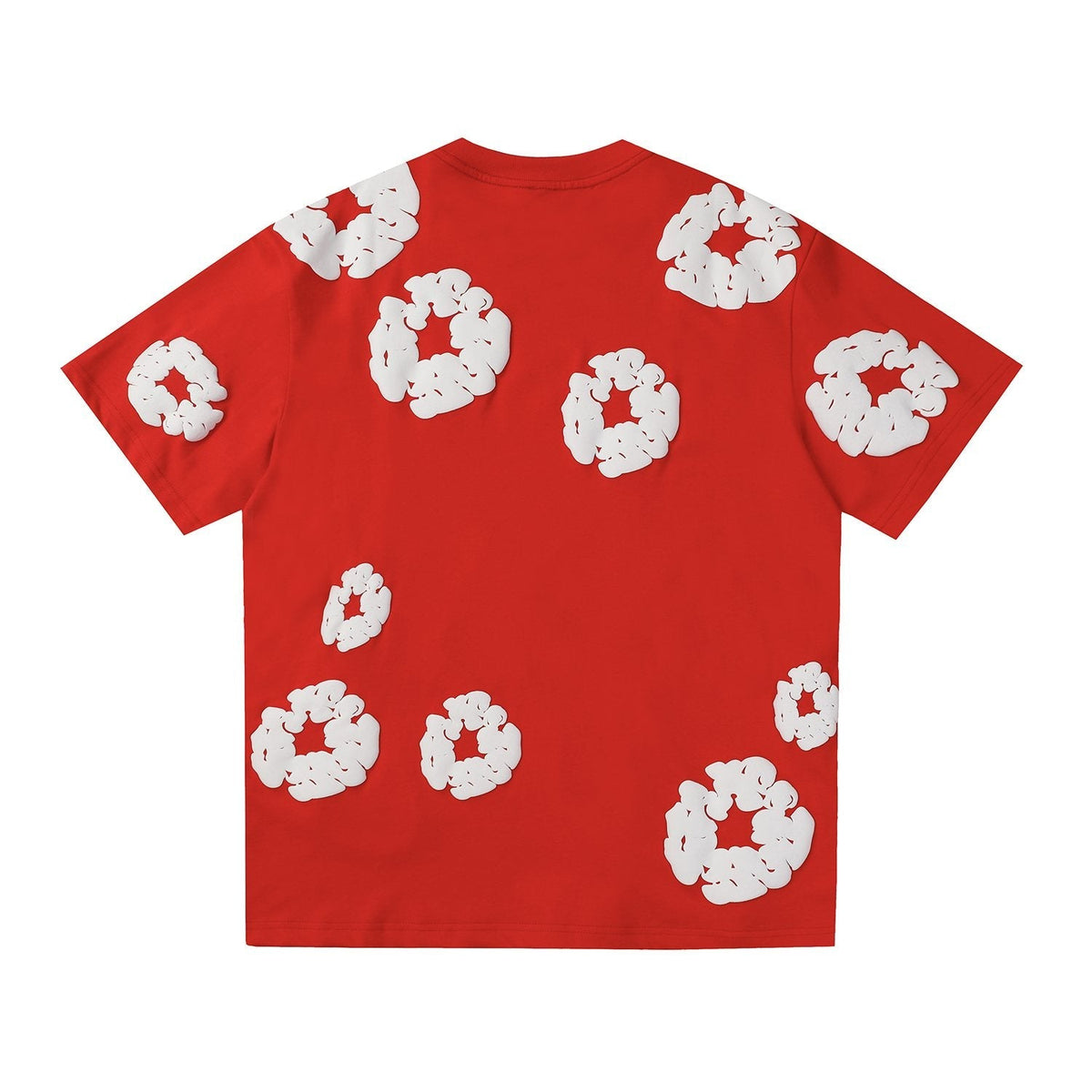 DENIM TEARS All-Over Floral Cloud Graphic T-Shirt — back