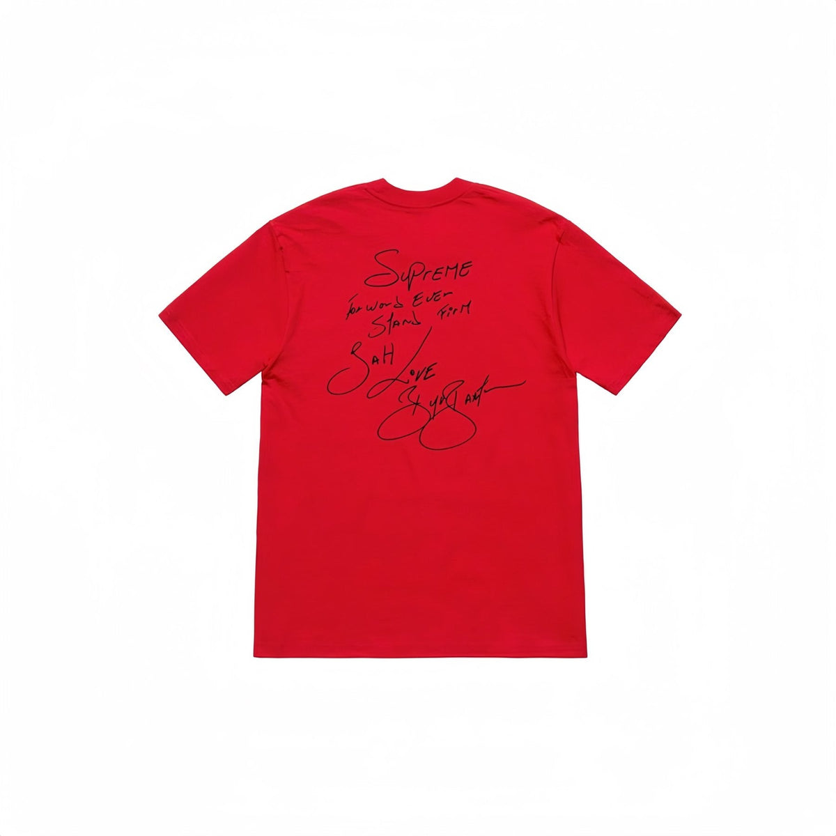 Supreme Buju Banton Portrait Graphic T-Shirt — back