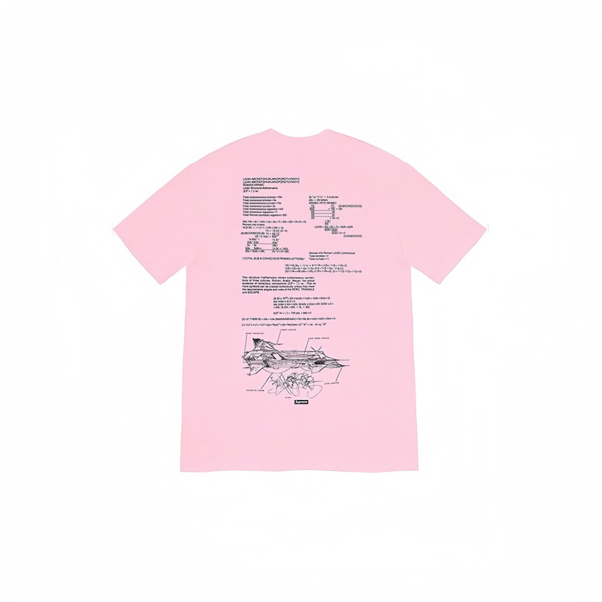 Supreme Garbage Gods Graphic Short-Sleeve T-Shirt — back