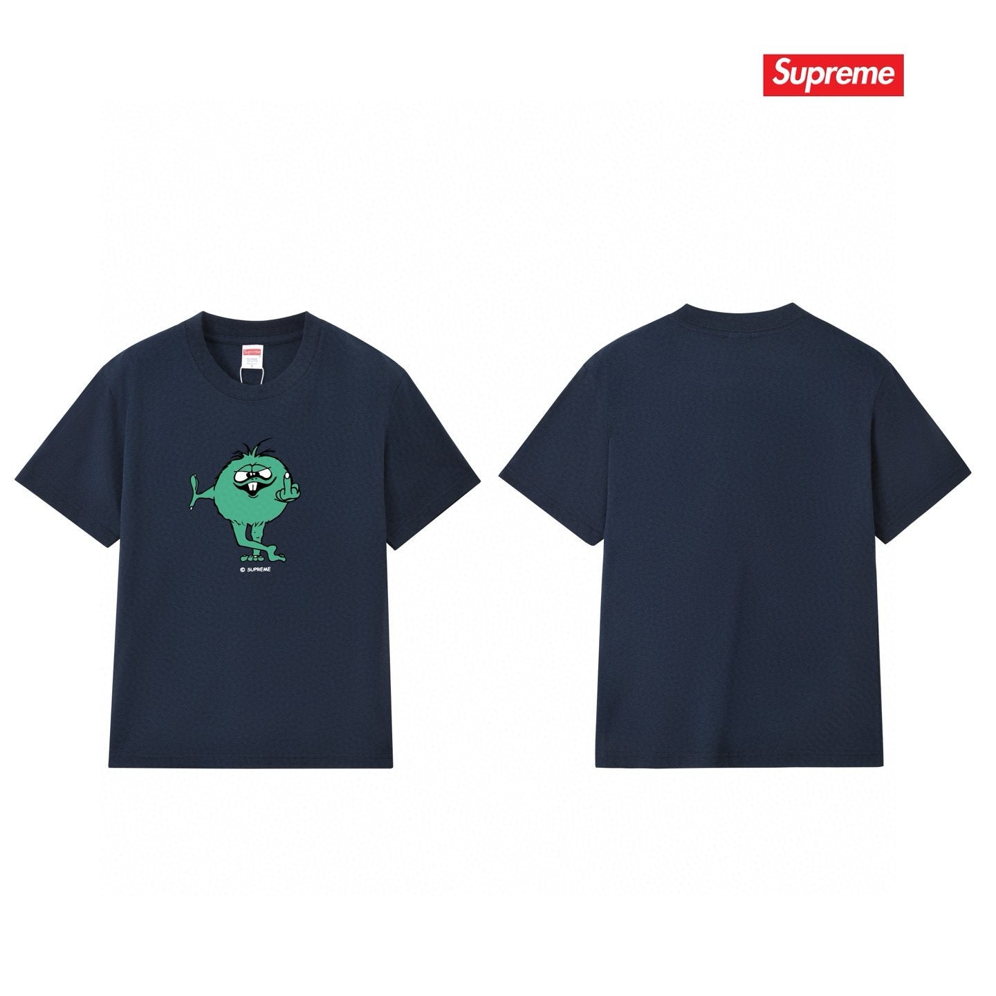 Supreme Monster Graphic Short-Sleeve T-Shirt — comparison