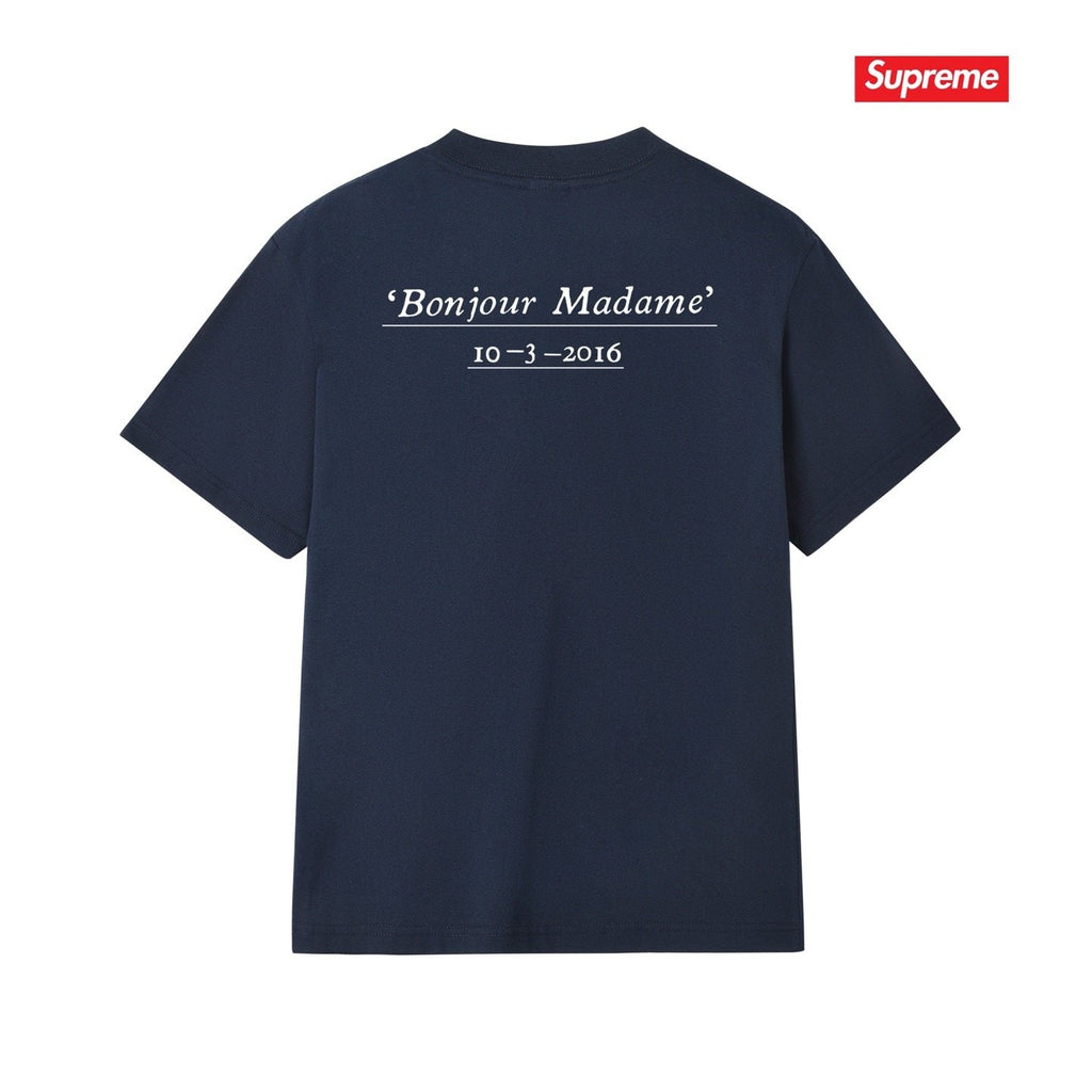 Supreme Front & Back Graphic Short-Sleeve T-Shirt — back
