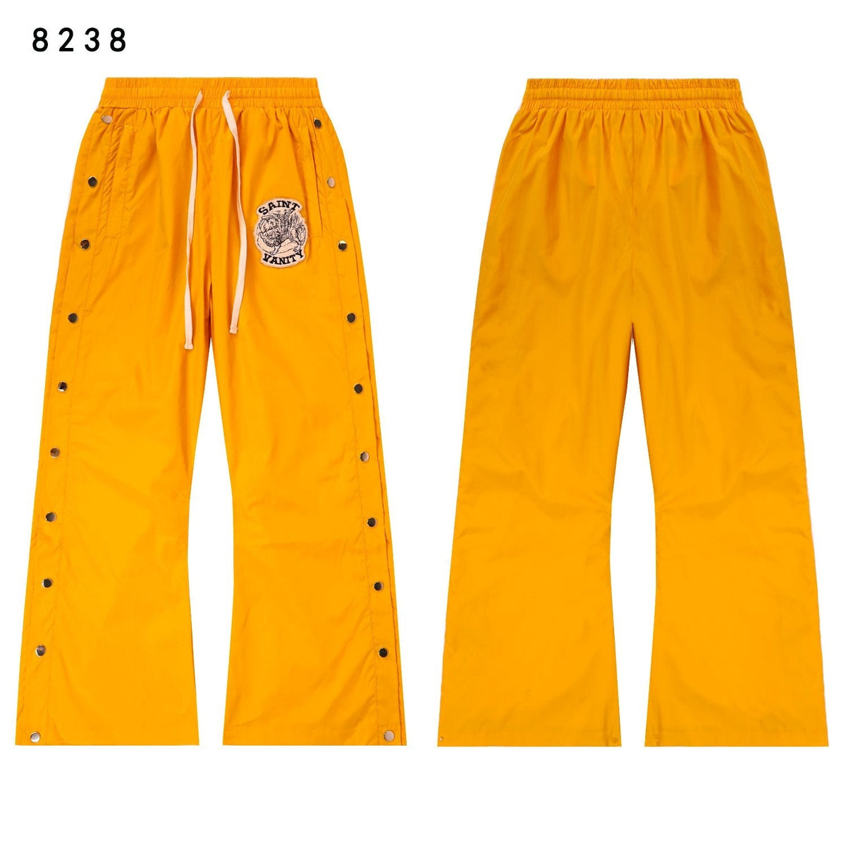 SAINT Vanity Patch Hooded Jacket & Snap-Pant Matching Set — front
