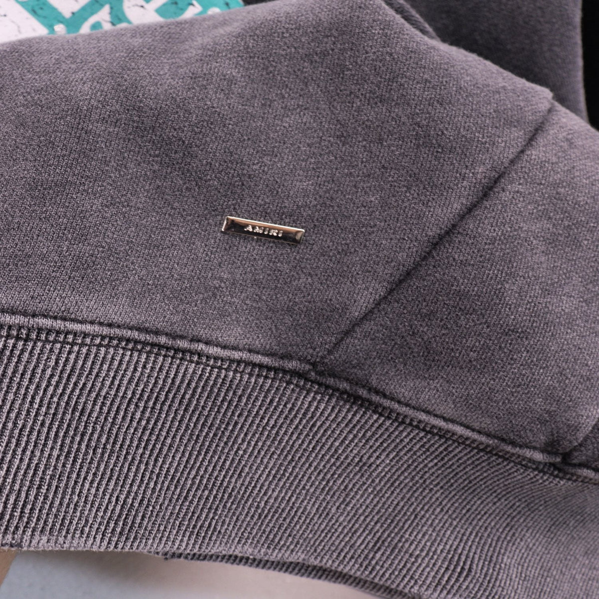 AMIRI Vintage Crystal Lounge Graphic Hoodie — detail