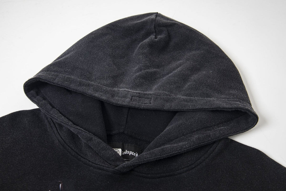 Godspeed Black Monday Skeleton Graphic Hoodie — detail