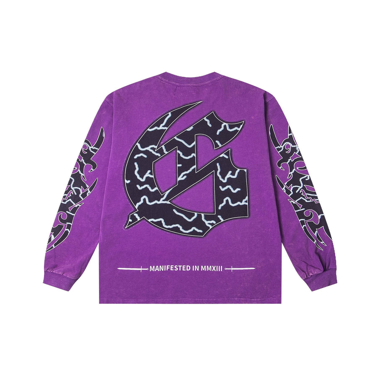 Godspeed Manifested in MMXXIII Graphic Long-Sleeve T-Shirt — back