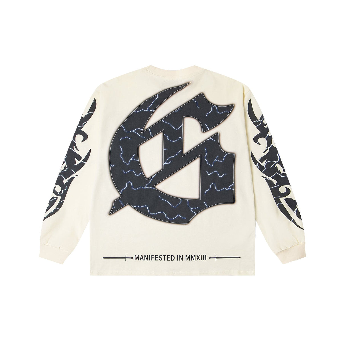 Godspeed Manifested in MMXXIII Graphic Long-Sleeve T-Shirt — back