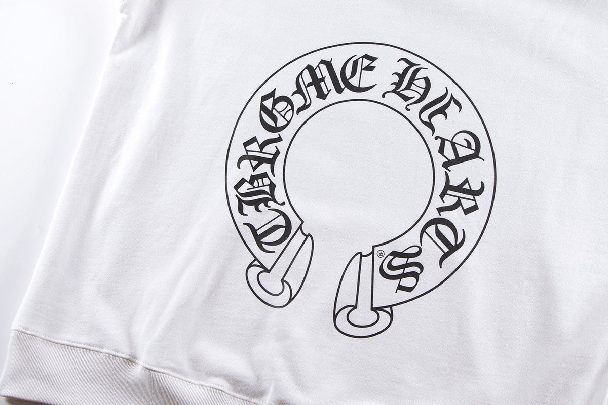 Chrome Hearts Slogan Graphic Hoodie — detail