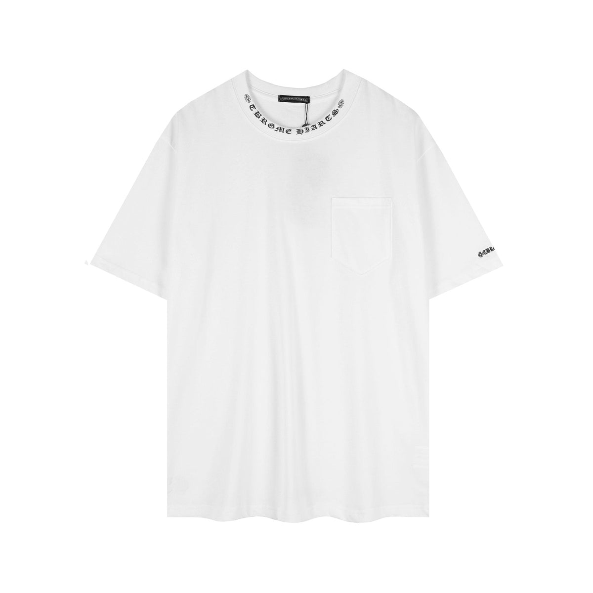 Chrome Hearts Sanskrit Letter Print Pocket T-Shirt — front