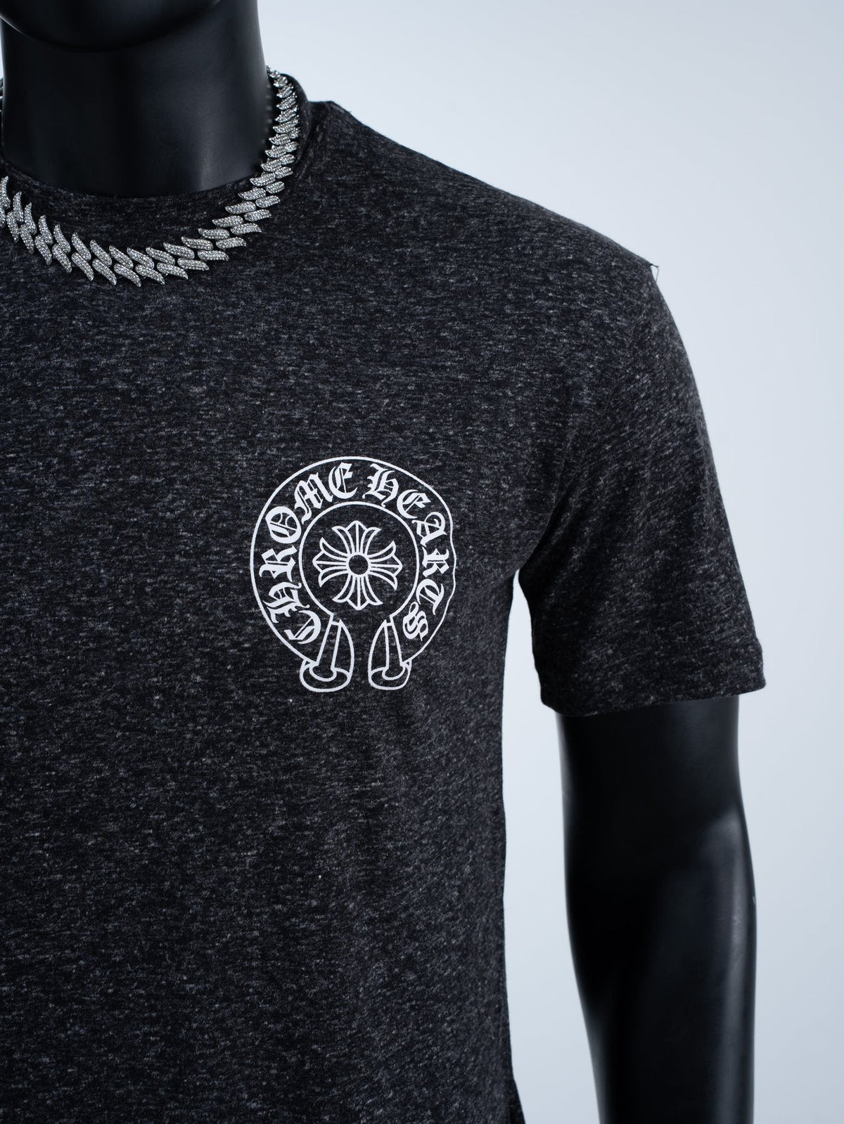 Chrome Hearts Flag Graphic Short-Sleeve T-Shirt — detail