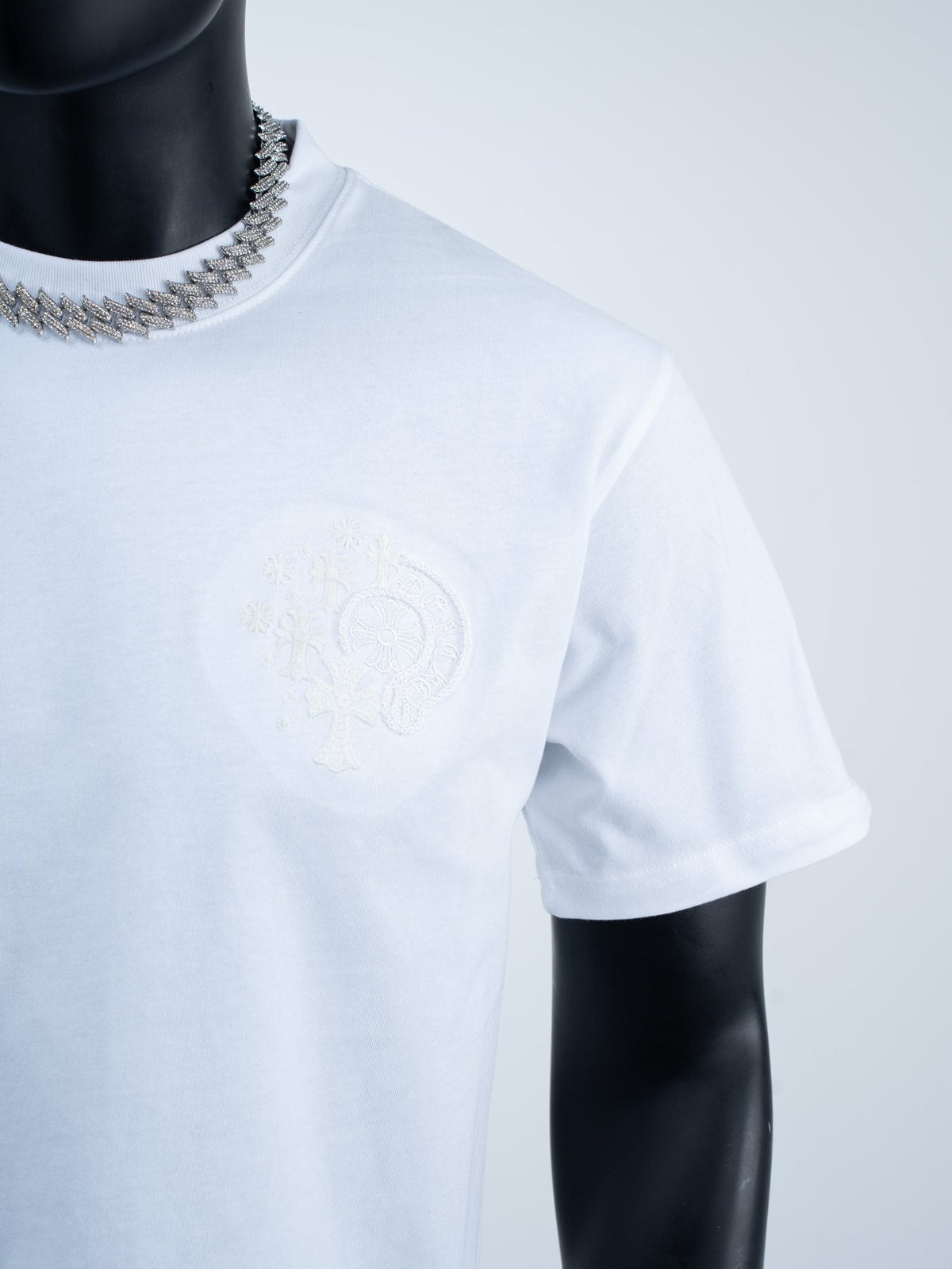Chrome Hearts Cross Star Graphic Short-Sleeve T-Shirt — front