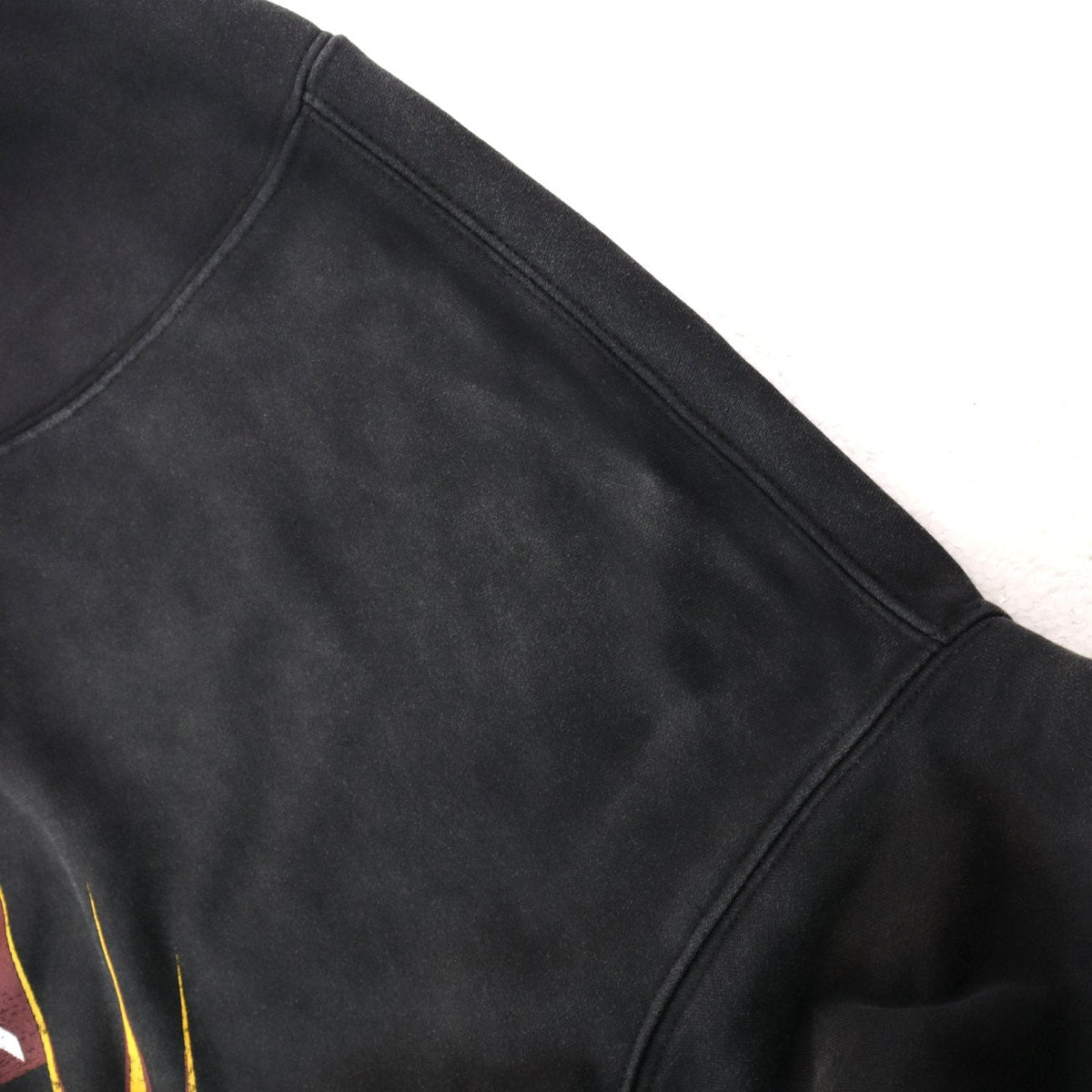 Valley Dreams Starburst Graphic Washed Black Hoodie — detail