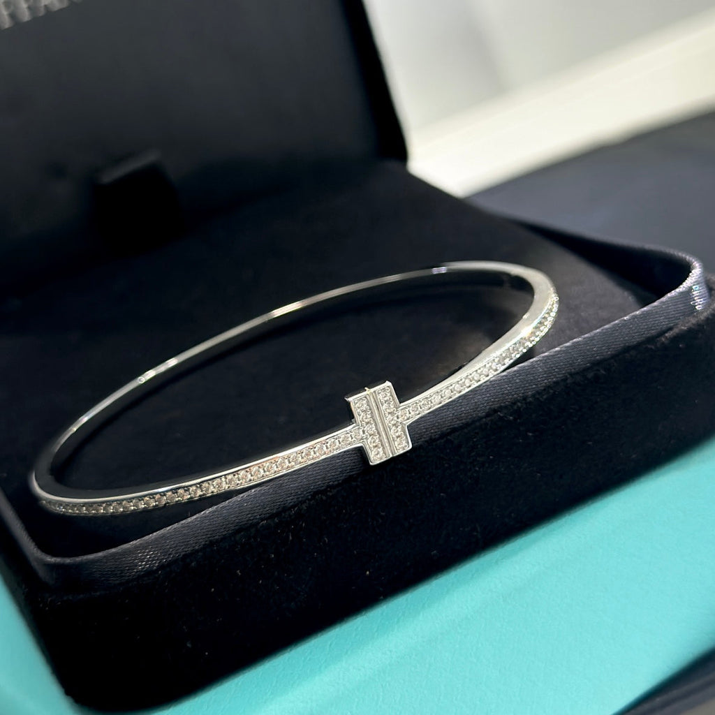 18K Tiffany Diamonds Bracelet