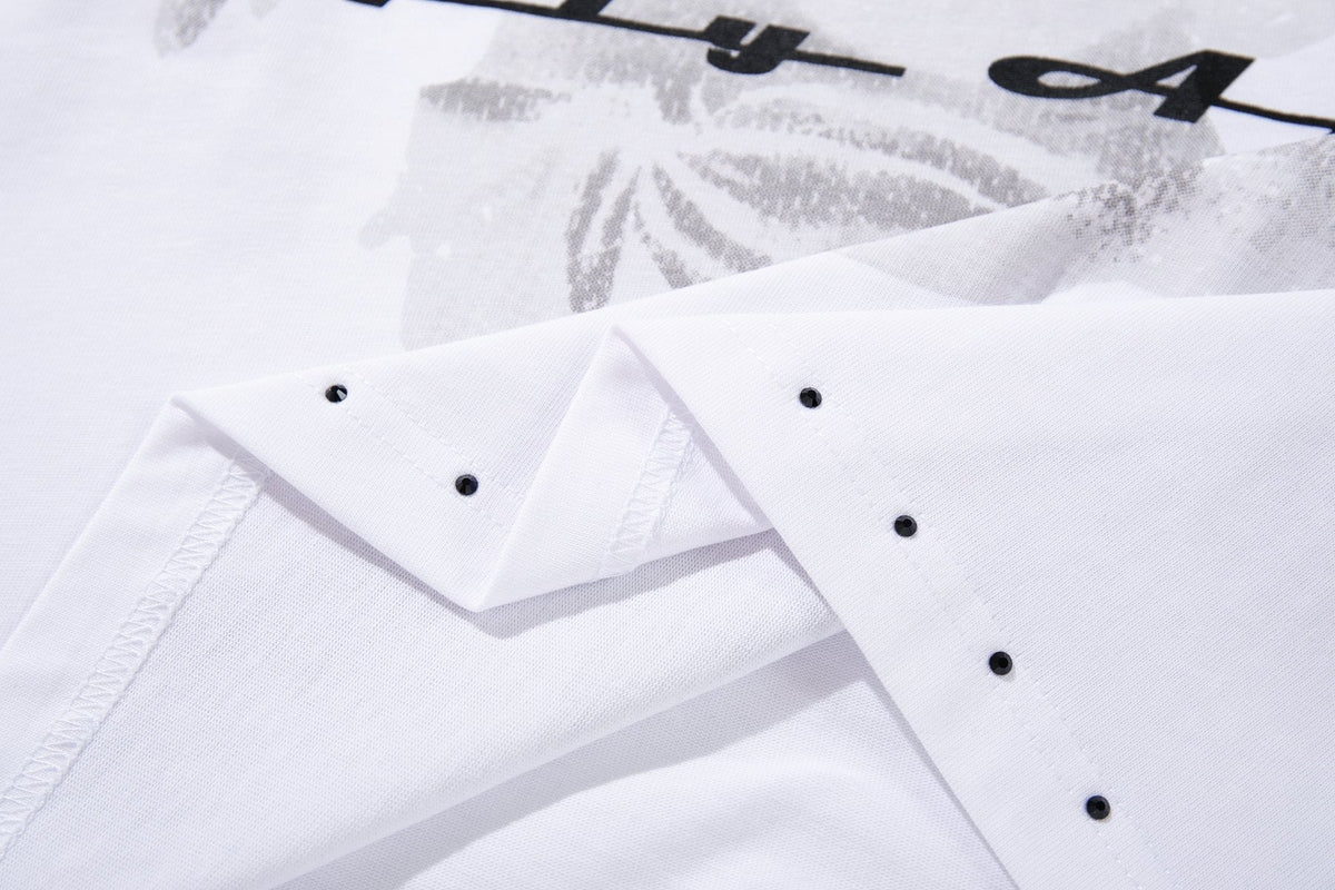 SUPPLY TEE Stud-Trim Flame Graphic T-Shirt — detail