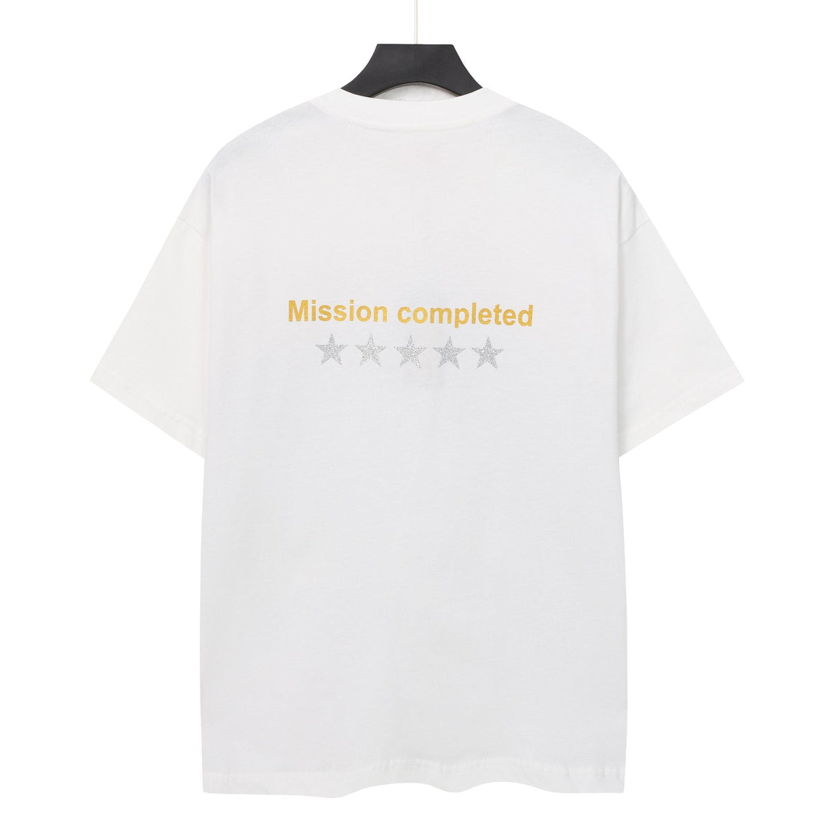 Godspeed Mission Completed Graphic T-Shirt — back