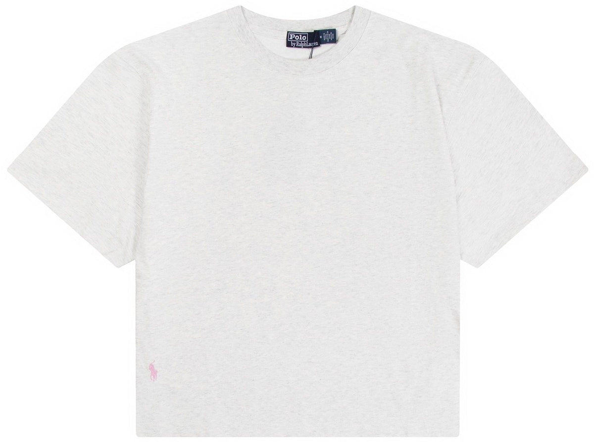 Test2-Ralph Lauren Embroidered Pony Oversized Drop-Shoulder T-Shirt — hero